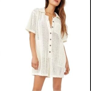 Free people wave maker romper - beach cover up